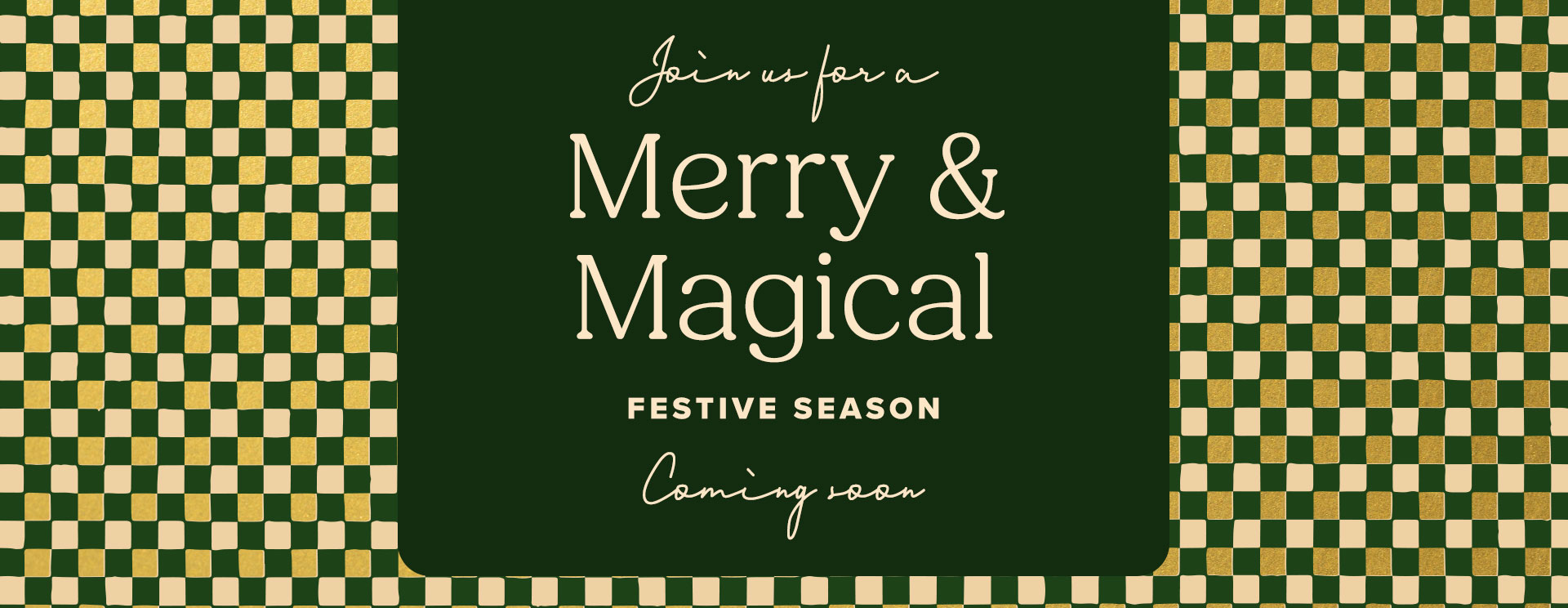 Christmas menu at The Rambler's Rest