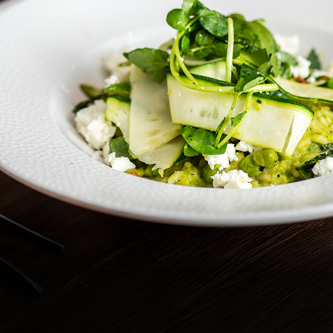 Vegan menu at The Rambler's Rest