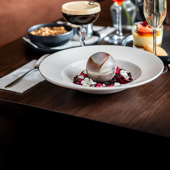 Dessert menu at The Rambler's Rest